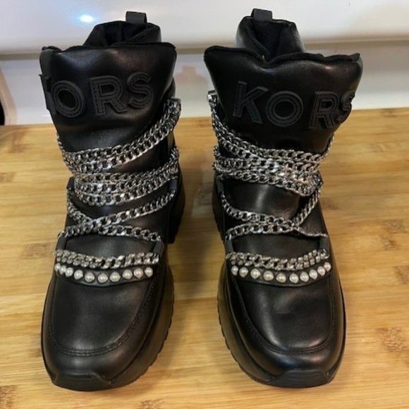 NWOT - Michael Kors Cassia leather Boot -  SIZE 6 - Picture 14 of 16